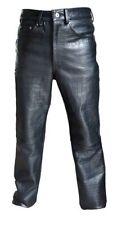 Pantalon de motard croco noir