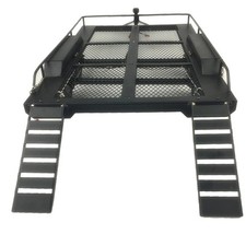 Remorque En Métal Robuste, Double Essieu Pour Accessoires De Voiture