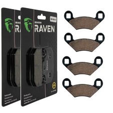 2 Kit plaquettes frein Av Ga