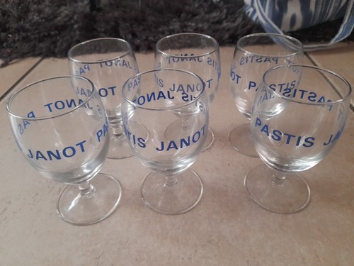 Lot verres à pastis - de,