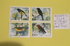 MAYOTTE 2002 TIMBRE NEUF** LUXE N° 134**/135**/136**/137** SÈRIE OISEAUX COMPLÈ