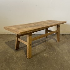 table basse en bois d’orme 