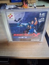 PC Engine *Akumajo Dracula X: Chi no Rondo* OVP CIB Spine Super CD-ROM² NTSC-J