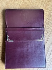 CARTIER Portefeuille Porte Chéquier Cuir