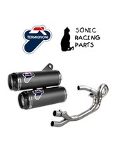 MR 043CR D167 LIGNE COMPLETE INOX CARBONE TERMIGNONI DUCATI MONSTER 1200 - 2017 