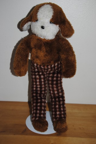 Peluche doudou chien - peluche,