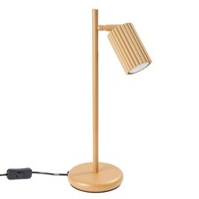 Lampe poser aluminium doré - aluminium,