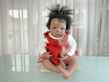 Poupée d'artiste Waltraud Hanl Vinyl Doll 50 cm. Excellent état