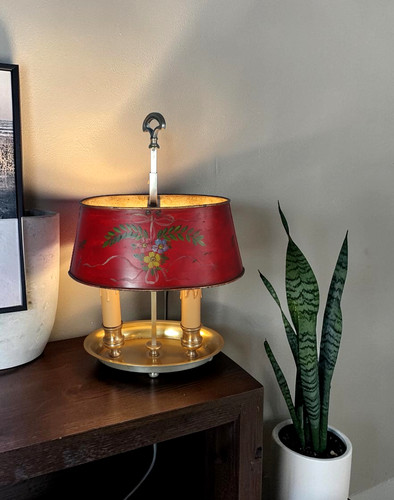 Ancienne lampe bouillotte