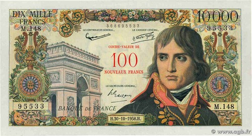 Tres beau billet bonaparte - tres,