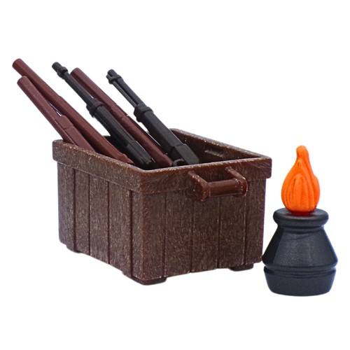 Playmobil lot boîte marron - , 5