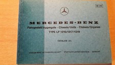 Mercedes LP 1216 1317 1319 : catalogue pièces chassis BK076