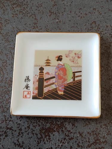 Vide poche décor geisha - geisha, en