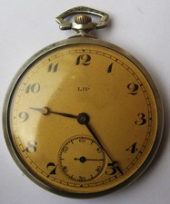 0000*   montre gousset lip en argent poinçon ancienne