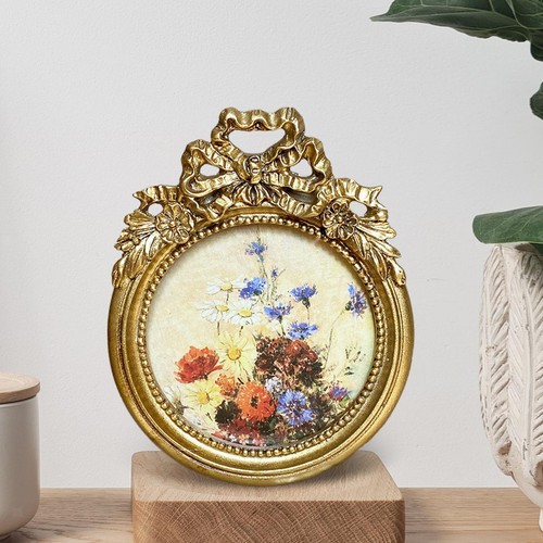 Cadre photo antique tenture - photo,