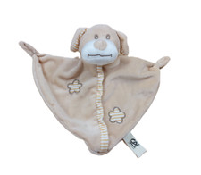 Doudou chien plat triangle