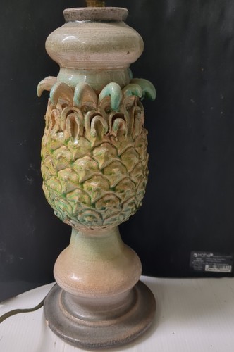 Lampe ananas céramique - ananas,