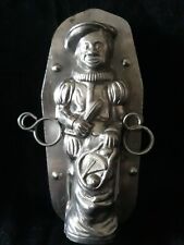 N°557- ANCIENS MOULES A CHOCOLAT/ ENFANT JOUETS 14 CM 2 PARTIES  chocolate mold-