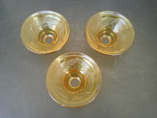 COUPELLES ART DECO POUR LAMPE LUSTRE DECOR PAPILLONS STYLE BORIS LACROIX MULLER