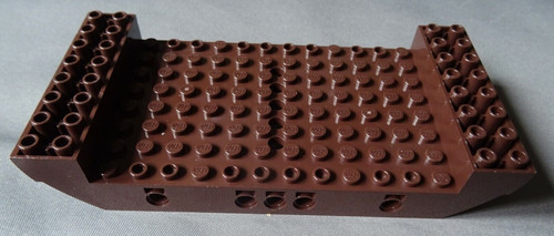 Coque bateau lego - coque, darkbrown