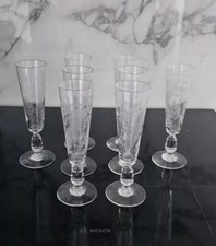 Rare Serie De 8 Flutes A