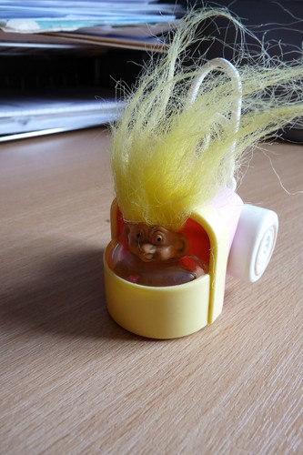 Poupee troll vintage - poupee,