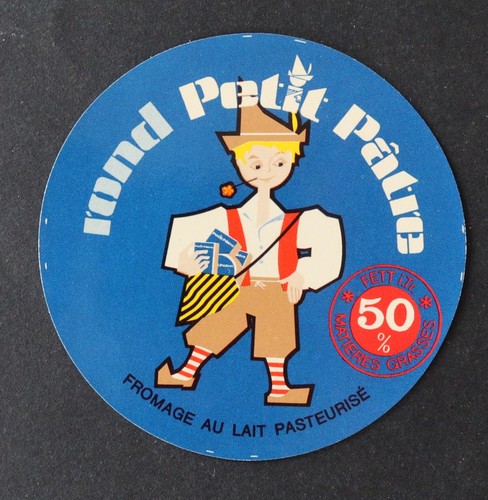 Etiquette fromage rond petit - fromage,