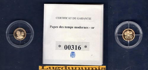 Médaille 2012 papes - des, temps