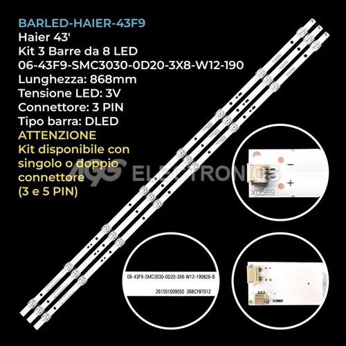 Kit barres led - kit,