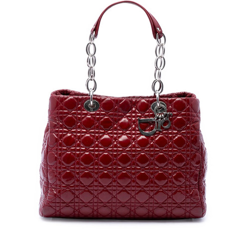 Dior large cuir verni cannage - dior,