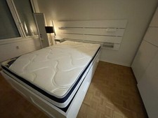Matelas 140x190 en excellent état (comme neuf) + sur matelas offert