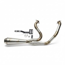 Pot d'échappement 2 en 1 pour