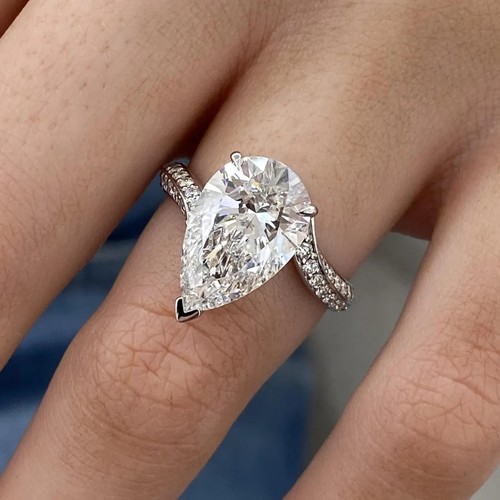 Bague fiançailles ct - bague, 4