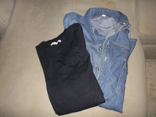 Chemise jeansxl neuve pull - chemise, neuve+pull