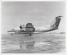 TYROLEAN  HELICE AVION CIVIL DE LIGNE AVIATION  25 X 20 cm