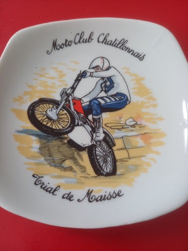 Cendrier moto club - cendrier, moto-club