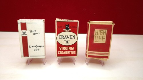 Lot paquets de cigarettes - de,