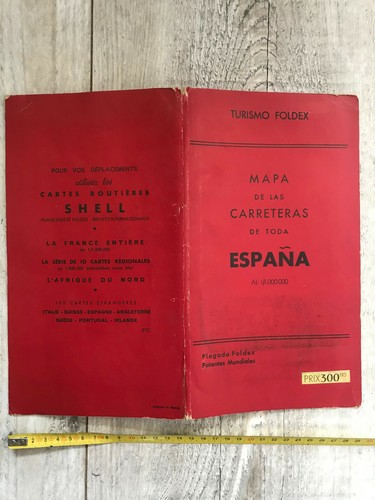 Ancien document carte routiere - ancien,