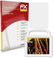 atFoliX 2x Film Protection d'écran pour Cybernet CyberMed T10C mat&antichoc