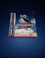 Shaun palmer's pro snowboarder gba game boy advance nintendo 
