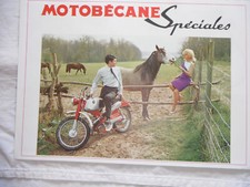 publicité prospectus Motobécane spéciale 50TT,D52TT,SPR,SP98 Mobylette