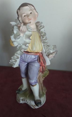 Figurine porcelaine biscuit - figurine,
