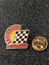 Pin's Pins Pin Enamel 61 Magasins Hypermarché Drapeau À Damier "RALLYE" 
