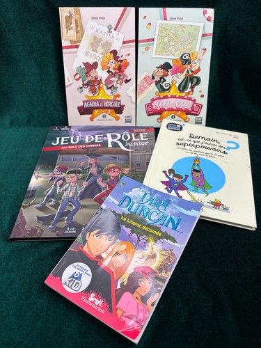 Lot livres d aventure - de,