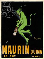 REPRO AFFICHE ALCOOL MAURIN