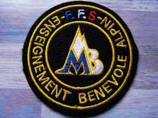 patch écusson brodé  ski