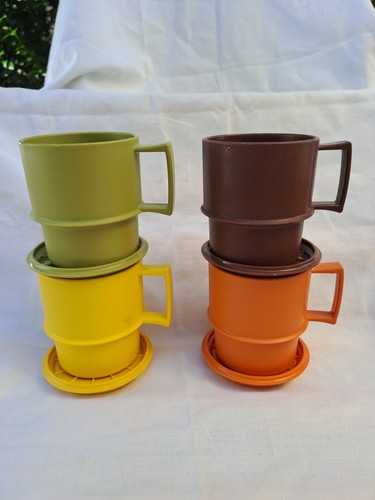 Mugs tasses verre vintage - 4,