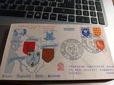 enveloppe 1er jour blasons