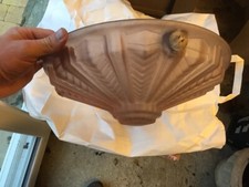 Luminaire vasque art déco