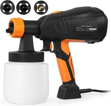 Pistolet À Peinture Électrique, 400 W, Vitesse 800 ML/Min, 3 Modes